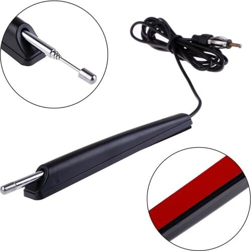 Car Radio FMAM Portable Internal Car Amplifier Aerial Antenna Telescopic Antenna