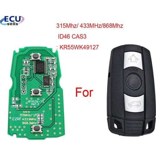 Car Remote Smart Key Circuit Board for BMW CAS3 X5 X6 Z4 1/3/5/7 Series Keyless Entry Transmitter