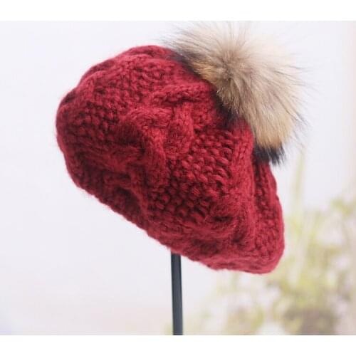 VOGLUSTRE Women's Hats With Pompoms