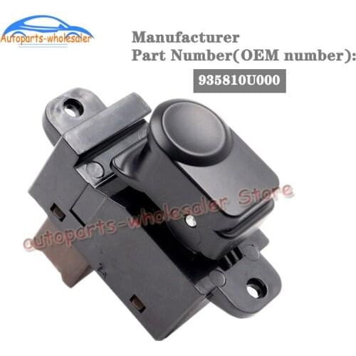 935810U000 93581-0U000 Fit For Hyundai Rena Kia High Quality Car Power Window Lifer Switch Button
