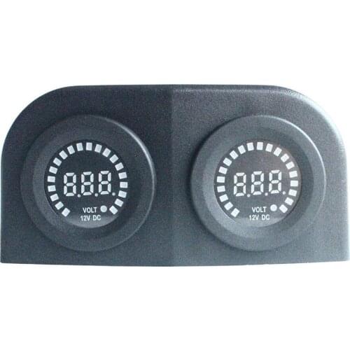 Tent 12V Car marine DC Digital Display Voltage Volt Meter Gauge Meter for cavaran camper boat yacth