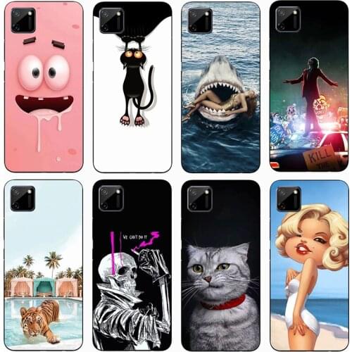 For OPPO Realme C11 2020 Case Silicone TPU Cover Phone Case On for OPPO Realme C11 2021 case Protective Case for case Funda