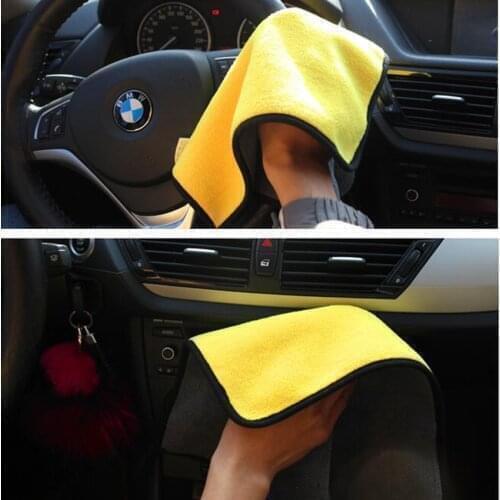 Car Cleaning Microfiber Car Wash Towel For Toyota Corolla RAV4 Yaris Honda Civic Accord Fit CRV Nissan Qashqai Juke X-trail Tiid