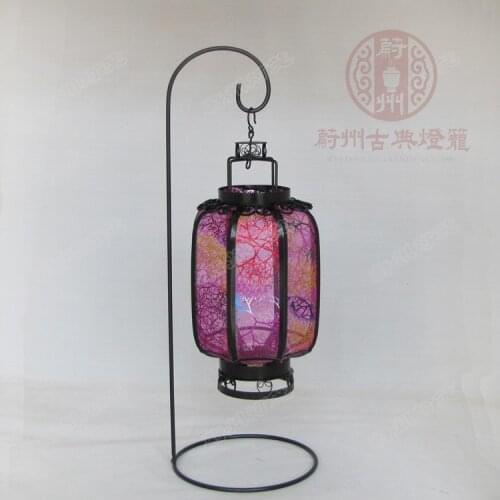 Classical hanging downlight table lamp Iron art Crafts Gifts Antique lanterns Decoration Winter melon lamp