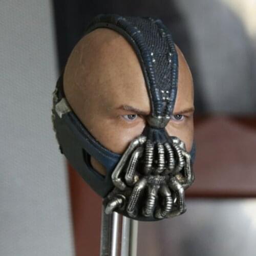1/6 Scale The Dark Knight Rises Bane Head Sculpt for 12" Male Body Headply Toys