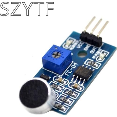 Microphone head Sound intensity voice switch sensor module for Arduino UNO
