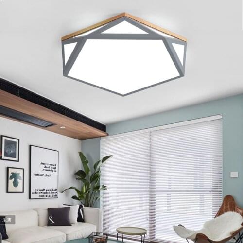Nordic led modern led ceiling lights luminaire lamparas de techo industrial decor bedroom living room dining room