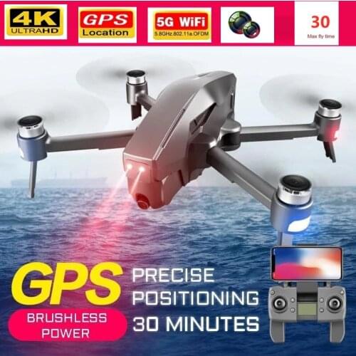 RC Quadcopter 4k HD Camera 5G WIFI FPV Brushless Motor Folding Drone 360° Surround Shooting Flight 30 Minutes Outdoor Toys