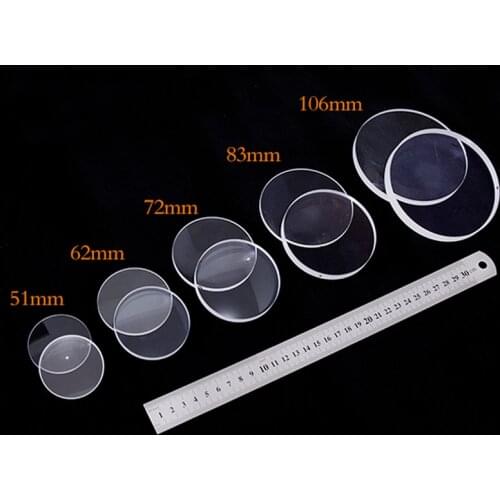 DIY Self-Made Astronomy Binoculars Large Diameter Refraction Lens Glass Lens for Making Reflector Eyepiece