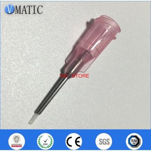 High Quality 100pcs 25G 0.5'' TEF Lined Dispensing Glue Dispenser Needle Tip 1/2 Inch