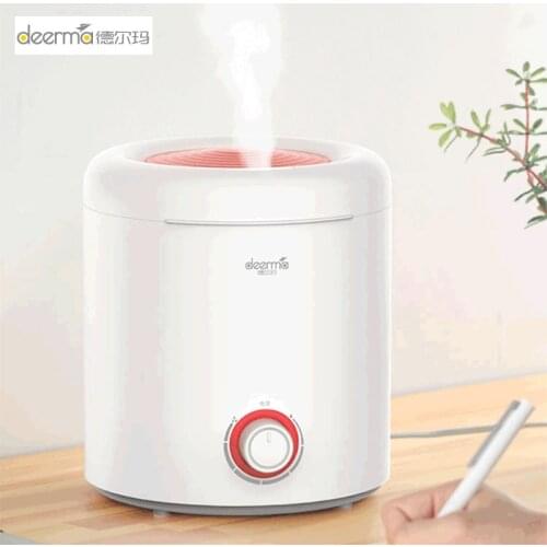 Youpin Deerma DEM-F300 Household Air Humidifier Ultrasonic Aroma Mist Maker for Bedroom Mute Mini Office Air Purify Oil Diffuser