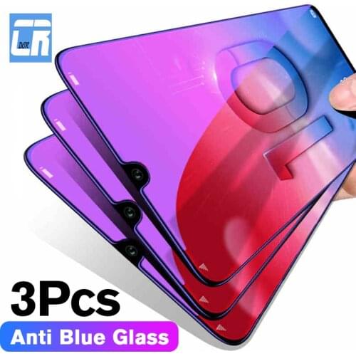 1-3Pcs 2.5D Anti Blue Light Protector Glass for Honor 10i 20i 30i 9x 10x 10 9 Lite 8X X10 Max 8A Tempered Glass Screen Protector