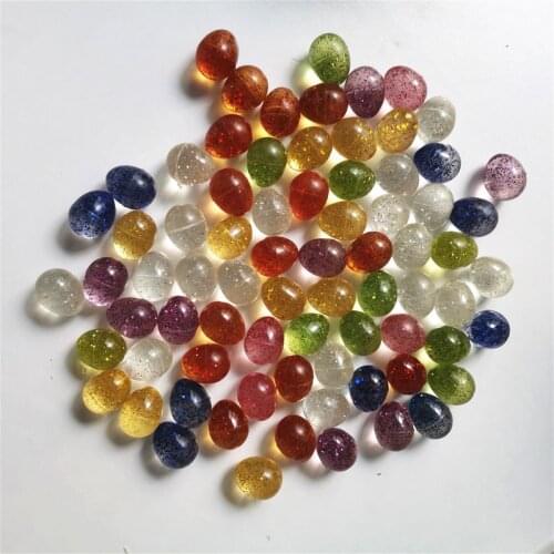 200pcs/set Children Toy Egg shape Bouncing Balls Rubber Outdoor Bath Toys Child Sports Games Elastic Juggling Jumping Balls