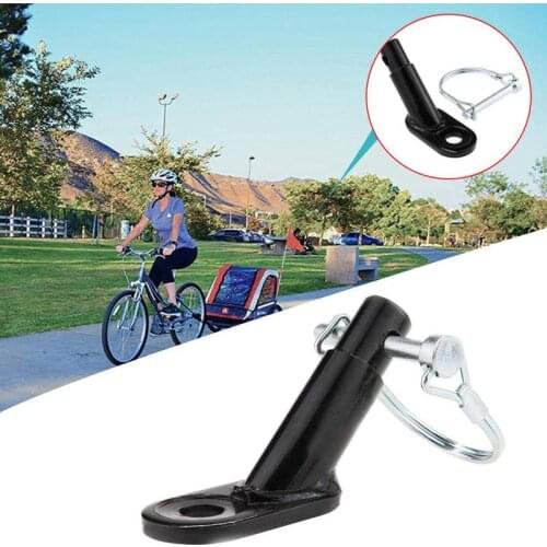 Two-piece Bicycle Trailer Accessories Traction Head Accessories Bicycle Trailer Accessories Traction Head Metal Trailer Coupling