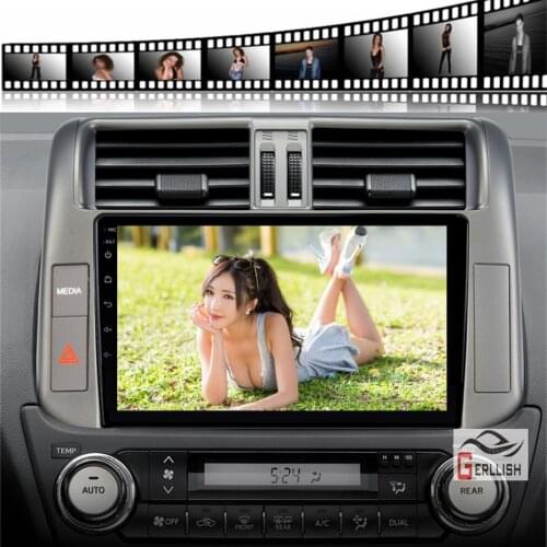 Android for Toyota Land Cruiser Prado 150 2009-2013 Built - in Car Radio GPS Navigation Multimedia Video Player