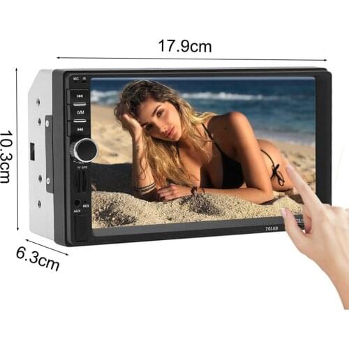 7 inch 2Din Touch Screen Car Stereo MP5 Player Radio USB/TF + Camera Autoradio Multimedia Player 2DIN Touch Screen Auto audio