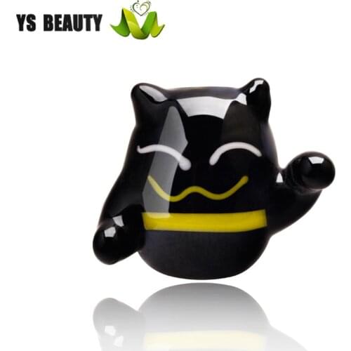 Japanese style Lucky cat beads implied glass jewelry beads handmade beads DIY beads hand-woven lucky bracelet