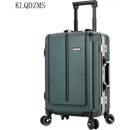 KLQDZMS 20’’24Inch Carry On Colorful Luggage With Spinner Wheels PC Business Travel Trolley Suitcase Cabin Rolling Bag