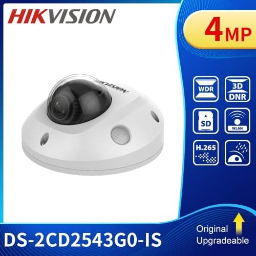 DS-2CD2543G0-IS 4MP Dome Camera H.265+ POE IR 10m Replace DS-2CD2542FWD-IS Outdoor EXIR Fixed Mini IP Camera