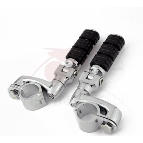 Motorcycle Highway Foot Pegs Engine Guard Footrest Footpegs For Harley Sportster Touring Road King Street Glide Softail Dyna