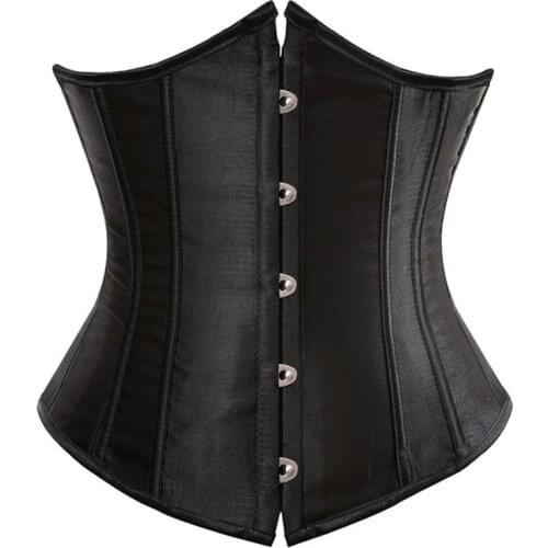 Gothic Corset Women Sexy Underbust Corset Waist Trainer Corset Shaper Plus Size Corset Top Black Red White Blue XS-6XL