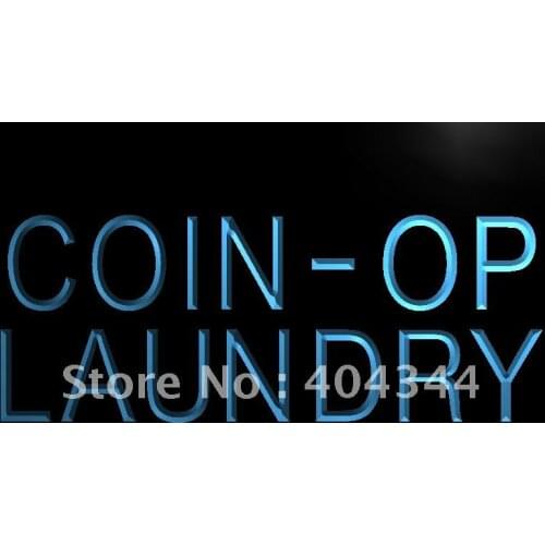 LB391- Coin-op Laundry Dry Clean Display NEW Light Sign home decor crafts