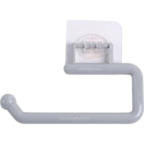 Multi Function Kitchen Roll Paper Stand Without Punching With 180 ° Buckle Anti Falling Barb Design Stand