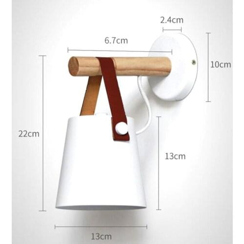 Simple Aisle Bedroom Living Room Study Room Background Wall Bedside Cafe Corridor Staircase Wrought Iron Belt Wall Lamp