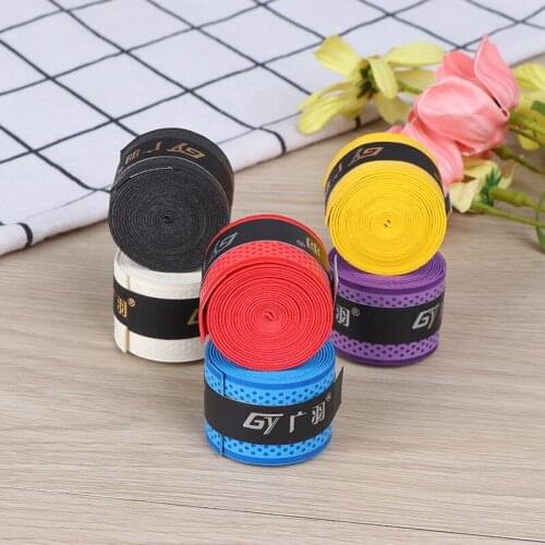 Anti-skid Sweat Absorbed Wraps Taps Badminton Grips Dry Tennis Racket Grip Racquet Vibration Overgrip Sweatband Hot Sports