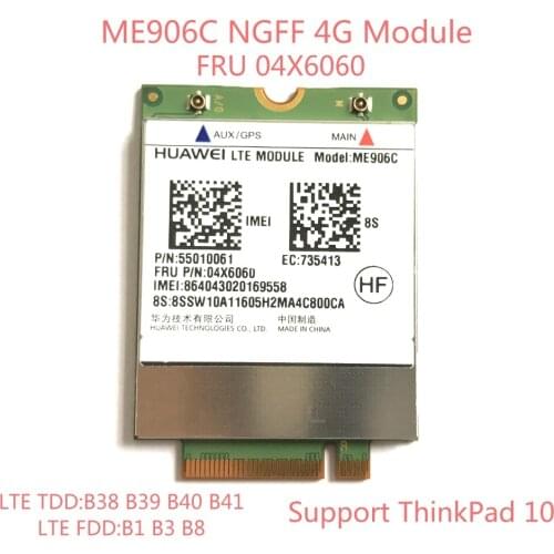 Unlocked ME906C FRU 04X6060 LTE module For Lenovo ThinkPad 10 TDD LTE/TD-SCDMA/FDD LTE 4G Module