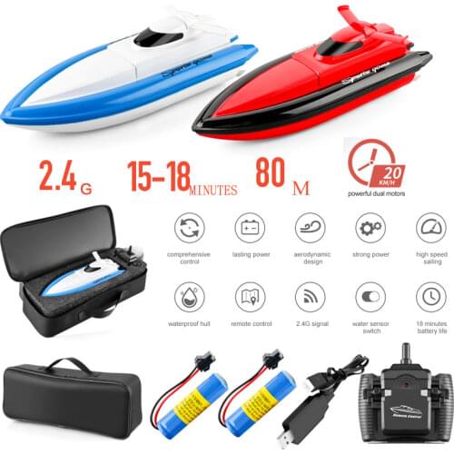 F1 High Speed RC Boat Remote Control Race Boat 4 Channels for Pools, Lakes and Outdoor Adventure