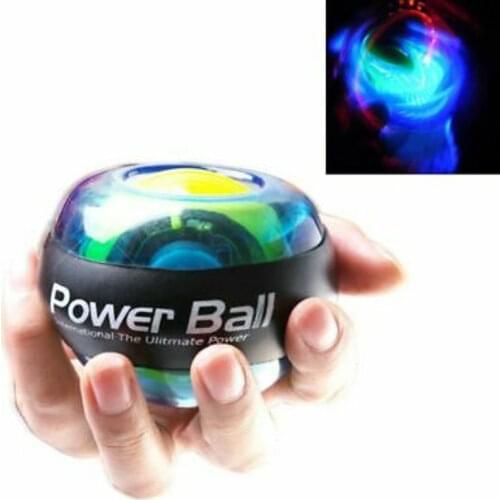 LED Wrist Ball Trainer Gyroscope Strengthener Gyro Power Ball Arm Exerciser Power Ball Exercise Machine Gym Fitness Equipment