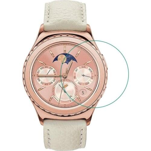 Ultra thin Clear Protective Film Guard For Samsung Gear S2 /S2 Classic Smart Watch Tempered Glass Display Screen Protector Cover