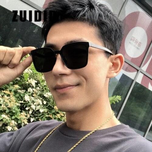ZUIDID Fashion Square Sunglasses Women/Men Retro Big Frame Sun Glasses Female Luxury Brand Eyewear UV400 Shade Driving