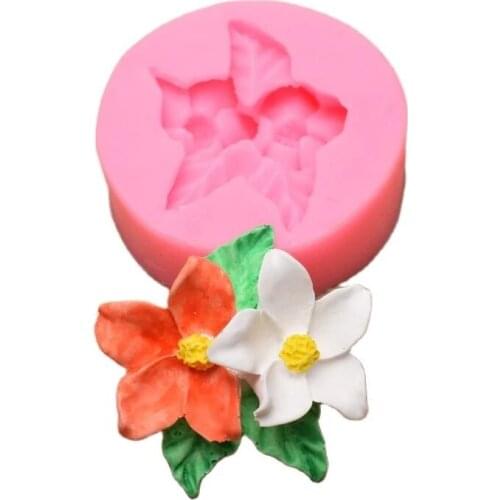3D Flower Mold Fondant Silicone Mold Cake Decoration DIY Chocolate Baking Tools Silicone Mold Handmade Soap Mold