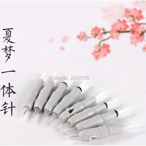 50pcs 3RL micro needles permanent makeup liberty needles for Device Eyebrow lips eyeliner Digital machine tattoo needles