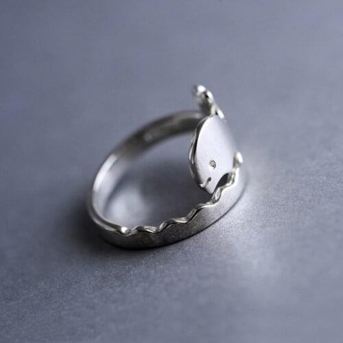 925 openings, literature and art, fresh sea, whale, simple svornaments, as a gifts for womens