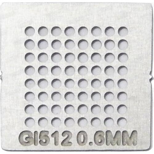 BGA Stencil Template GL512 GL256 GL064 GL032 BGA64 BGA64 Stencil Template 0.6MM