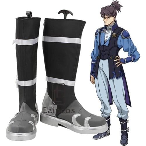 Anime Kabaneri of the Iron Fortress Kurusu Boots Cosplay Party Shoes Custom-made