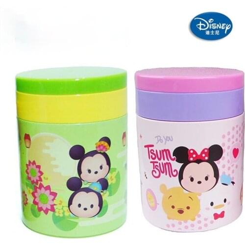 Disney thermos cup baby tableware children smoldering pot thermos bucket 304 stainless steel thermos lunch box/porridge pot