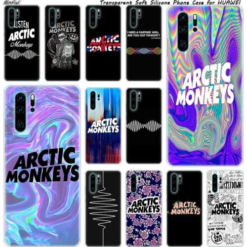 ARCTIC MONKEYS Soft Silicone Phone Case for Huawei P30 P20 Pro P10 P9 P8 Lite 2017 P Smart Z Plus 2019 NOVA 3 3i Fashion Cover