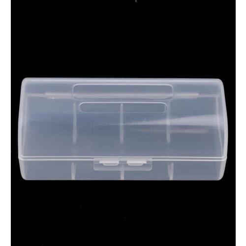 Kebidumei 2016 3pcs Hard Plastic Case Holder Transparent Clear Storage Box For 1 X 26650 Rechargeable Battery Storage case