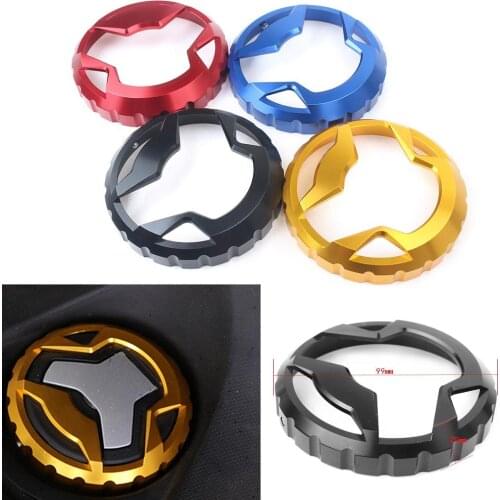 CNC Aluminum Motorcycle Fuel Gas Tank Tank Cap Lid Cover For Yamaha Nmax 155 NMAX155 2015 2016