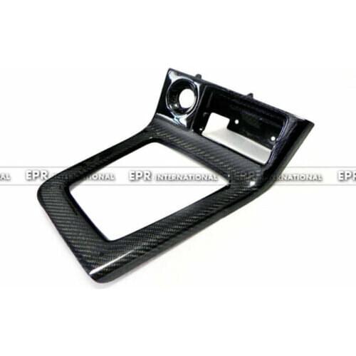 For Nissan R33 Skyline GTR GTS OE Style Carbon Fiber Glossy Finished Gear Surround Replacement Interior accessories Bodykit(RHD)