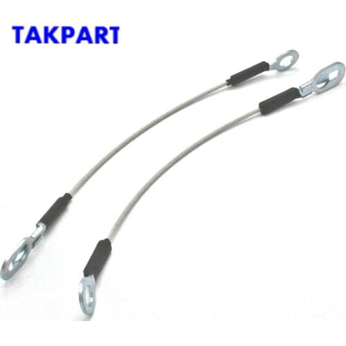 TAKPART Tailgate Cables Pair Set for 88-02 Chevy GMC C/K 1500 2500 3500 Pickup Truck New