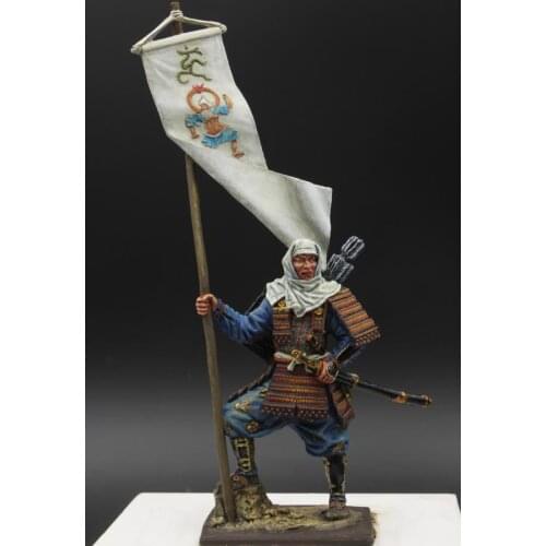 Genpei Battle Musashibo Benkei Model 1/30 60mm Tin Metal Ancient Soldier Japanese Sengoku Overlord Office Home Bar Decorative