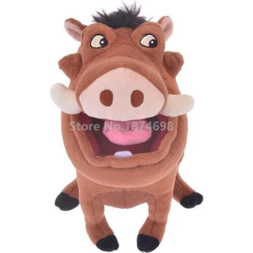New Lion Pumbaa Mini Plush Toy 20cm Cute Wild Boar Stuffed Animals Kids Toys Dolls for Boys Children Christmas Gifts