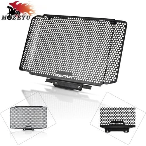 New Black For CF Moto 650NK 2013-2017 2016 2015 2014 WK650i 2013+Aluminum Motorcycle Radiator Grille Protection Grille Cover