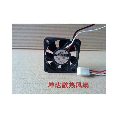 ADDA AD0405UB-G73 DC 5V 0.28A 40x40x10mm 3-wire Server Cooling Fan