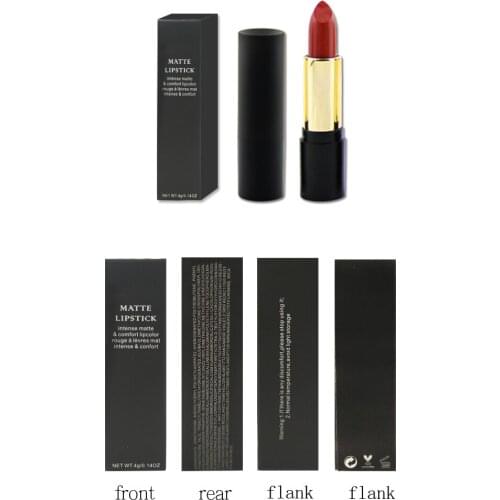 Wholesale MATTE lipstick private label waterproof long lasting beautiful fashion smooth 30 color nude lipsticks